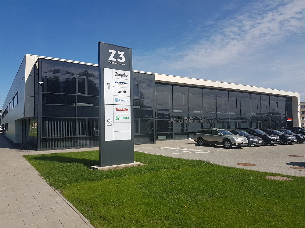 Išnuomotos biuro patalpos Vilniuje būstų statybų lyderei Šiaurės Europoje „Bonava“