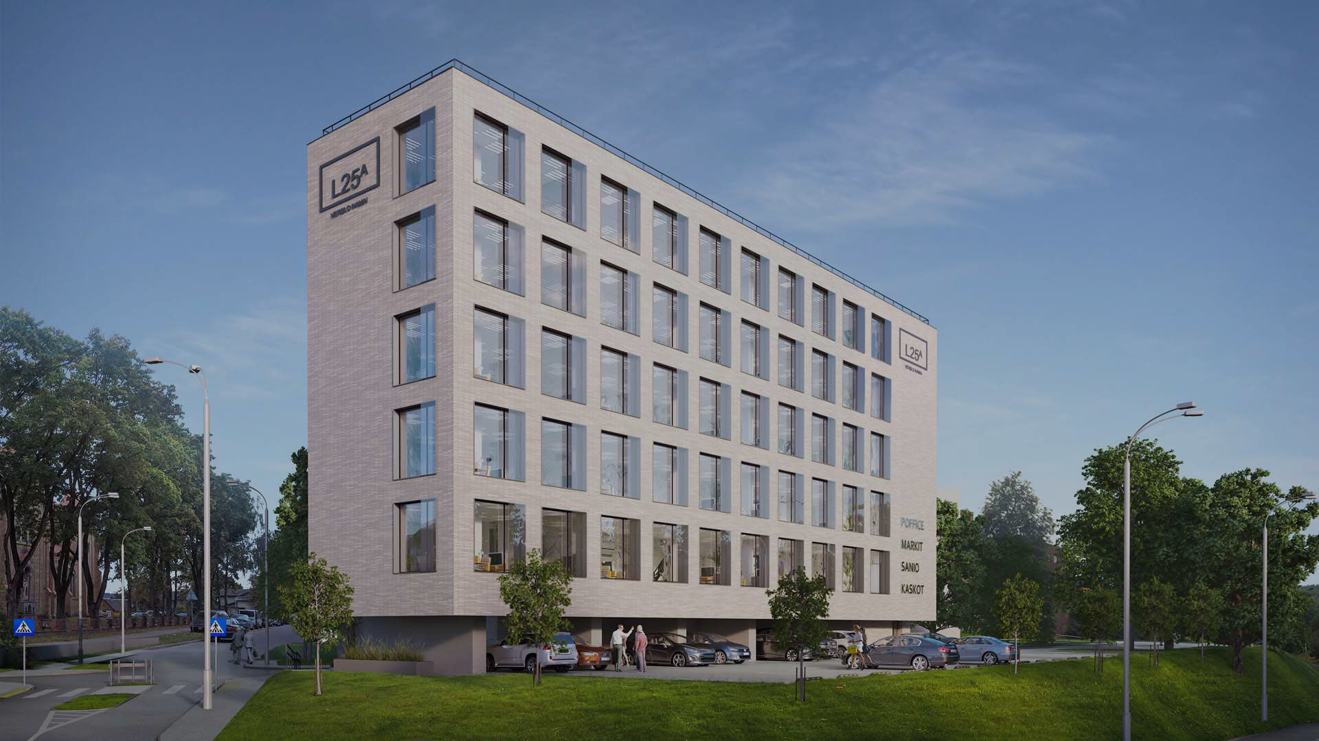 Išnuomotas verslo centras „Liepyno verslo namai“