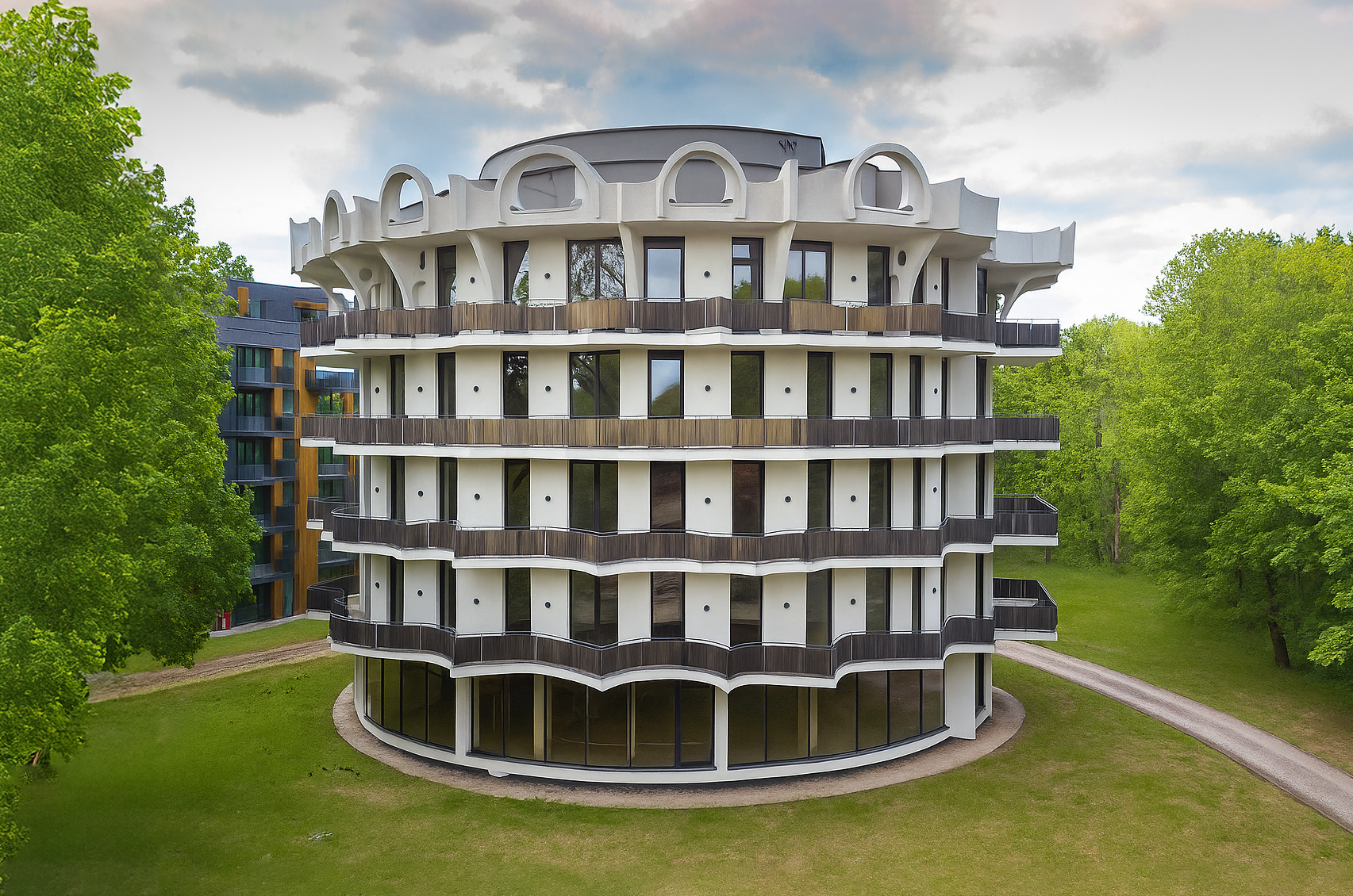 „Naujasis Pušynas“ – apartamentai su architektūros istorija pačiame Druskininkų centre