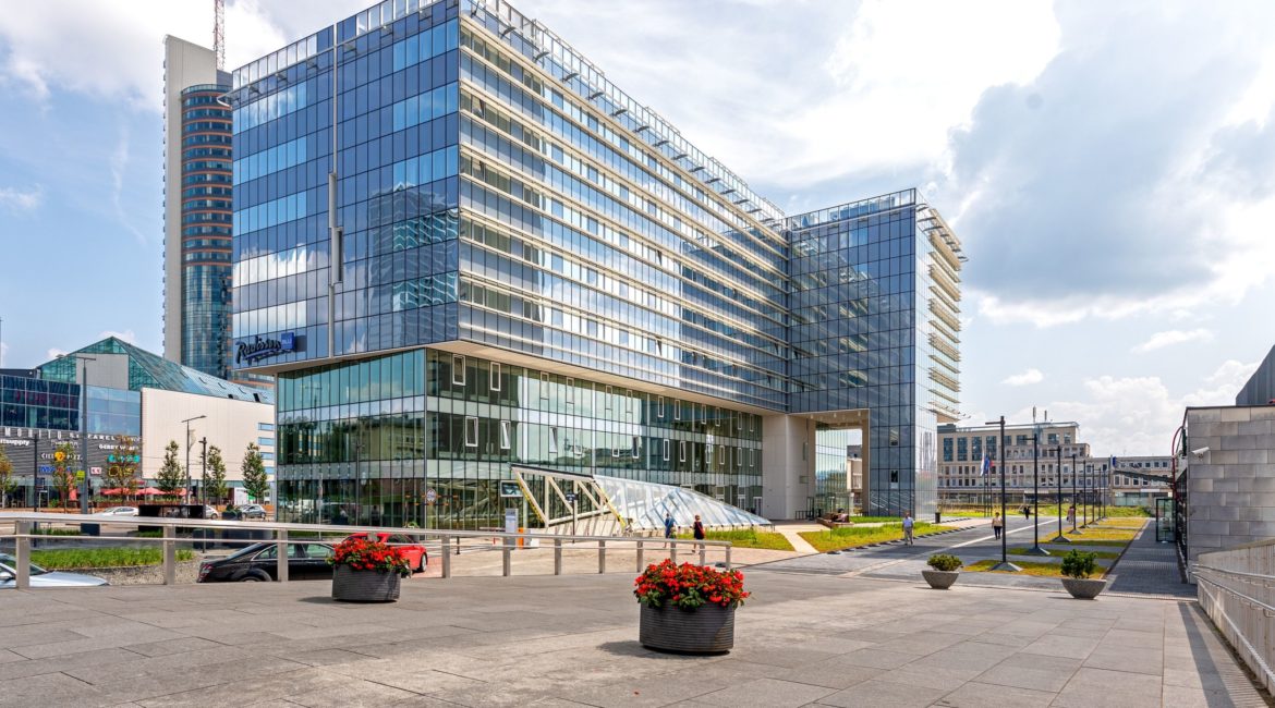 Išnuomotos patalpos „Radisson Blu Hotel Lietuva“ viešbutyje Vilniuje